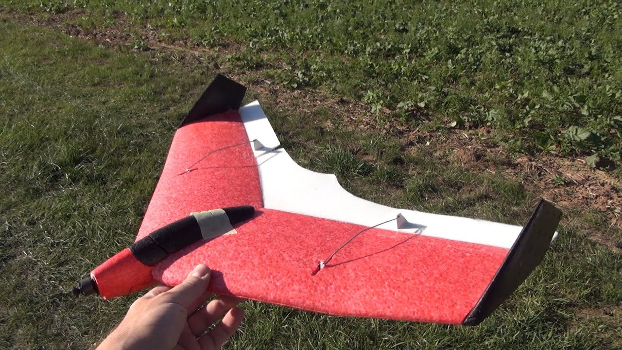 Lidl Glider Umbau - Funflidl Erstflug nur 180g