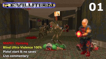 TNT: Revilution - MAP01: Uprising - Blind Ultra-Violence 100%