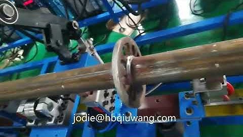 Automatic cuplock/ringlock/kwistage scaffold welding machine