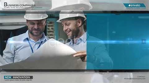 Corporate Business Profile | Video Displays - Envato elements