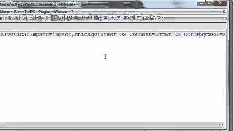 22 How to Add Khmer Fonts into Articles Editor TinyMCE