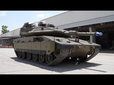 Israel MOD - Lightning Merkava Mk IV Main Battle Tanks Fresh From Factory [1080p] @arronlee33