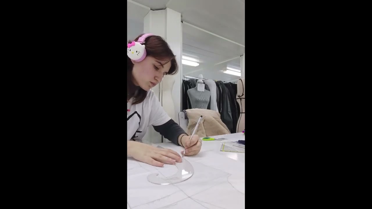 I spent a few days with someone who is doing a master's degree in fashion haha