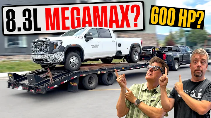 SPIED! Is GM Really Testing a New 8.3-liter Megamax Diesel Silverado & Sierra? 2027 GM HD Trucks
