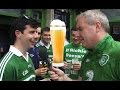 Asking Irish Fans: 'Would You Give Up Drink If Ireland Win Euro 2016?'
