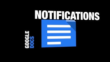 Google Docs Notifications