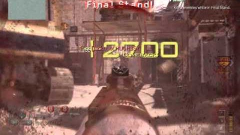 MW3 Multi kill in final stand