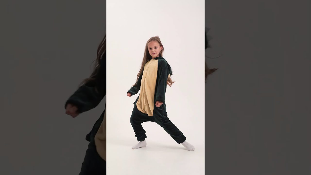 Кигуруми для детей Funfur Динозавр Зеленый