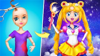 Petualangan Sailor Moon / 12 Trik dan Kreasi Keterampilan Boneka Barbie