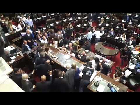 Monzó y Moreau se trenzaron en Diputados