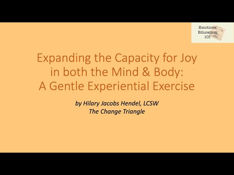 Video: 3 Cara Memperluas Kapasitas Anda untuk Kegembiraan