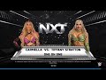 FULL MATCH - Carmella vs Tiffany Stratton | NXT | One on One | WWE 2K25 | PS5 Gameplay 4k60FPS HD 