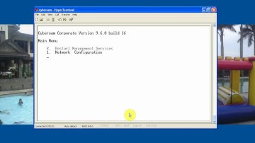 Configuration cyberoam for the first time
