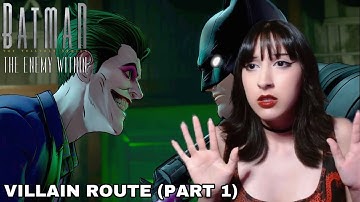 Villain Joker is Brutal! | Batman: The Enemy Within Villain Route (Part 1) | First Playthrough
