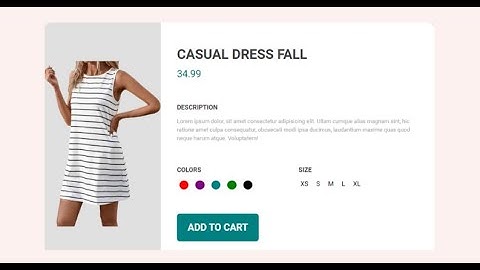 React E-Commerce: Build a Single Product Page with Redux Toolkit & CSS
