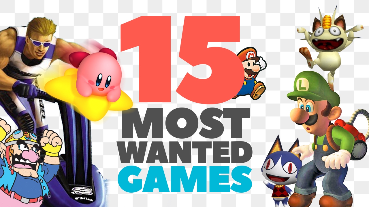 15 Most Wanted Nintendo Switch Games w/ Rogersbase - YouTube