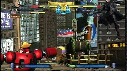 Marvel vs Capcom 3 Xbox Live Player Match 03-27-2011