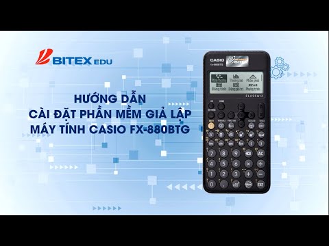 HOW TO INSTALL CASIO FX-880BTG EMULATOR FOR FREE