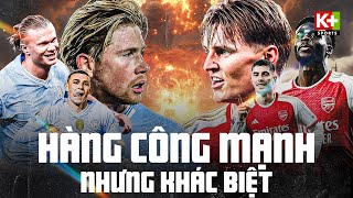 MAN CITY - ARSENAL: MÀN ĐỐI ĐẦU GIỮA TRUNG PHONG ĐÍCH THỰC VÀ SỐ 9 ẢO