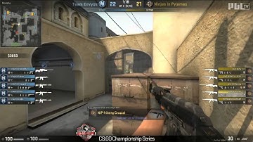 Dreamhack 2015 Bucharest Nip vs Envyus de_dust2 Map 2