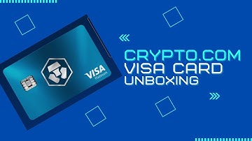 crypto.com visa card unboxing | Crypto Ideas