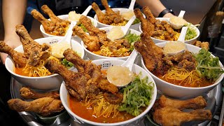 We give you free chicken!! Unique foods topped with chicken - Top 3 / Korean street food by 찐푸드 JJin Food 448,858 views 3 months ago 45 minutes