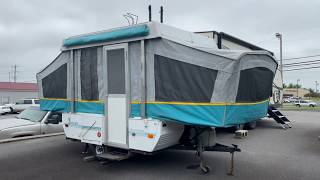 SOLD 1993 Coleman Roanoke Pop Up Travel Trailer Walkthrough, Tri State RV, Anna IL
