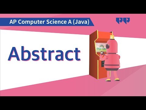 Abstract and Interface: Abstract