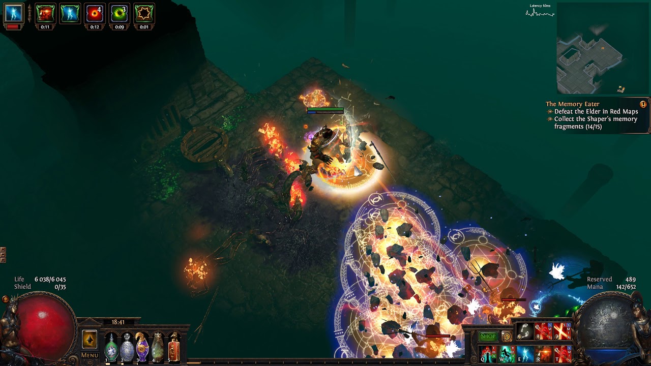 [PoE 3.3] [ISc] Bloodseeker Double Strike Juggernaut/T16 Hydra full run