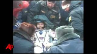 Raw Video: Space Capsule Lands in Kazakhstan