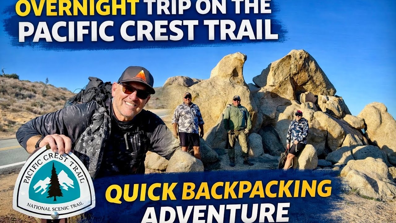 Quick Overnight Backpacking Trip on the PCT | Eagle Rock