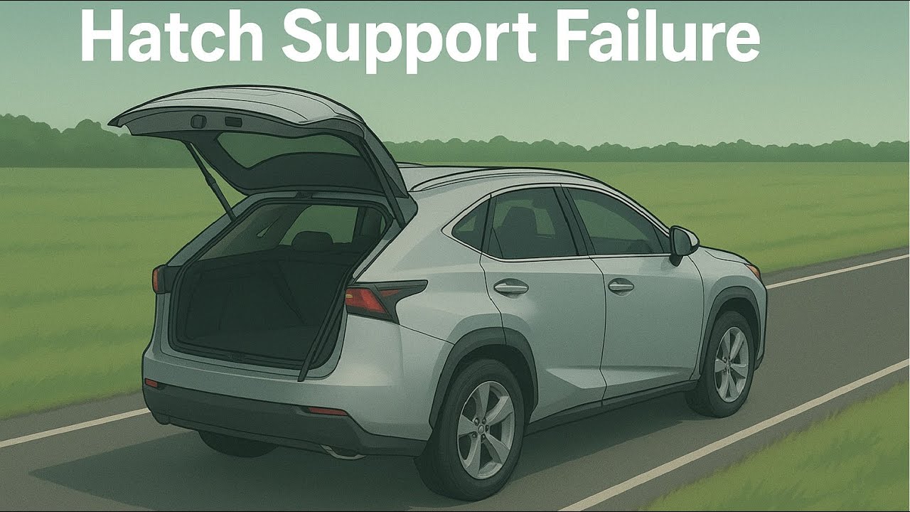 2015-2016 NX200t NX300h Power Back Door Hatch Not Opening, Support
