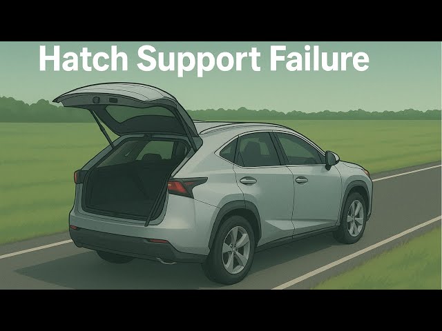 2015-2016 NX200t NX300h Power Back Door Hatch Not Opening, Support
