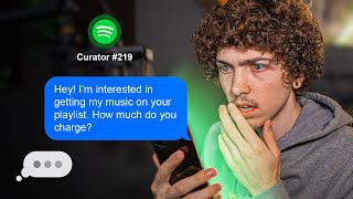 I DMed Over 500 Spotify Playlisters (unbelievable results)
