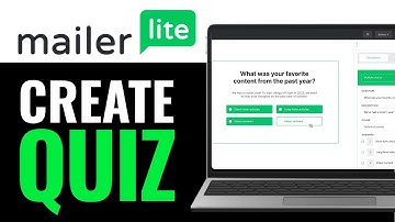 How to Create Quiz on MailerLite 2025 (FULL TUTORIAL)
