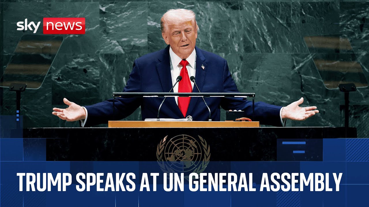 Trump Speaks At UN General Assembly
