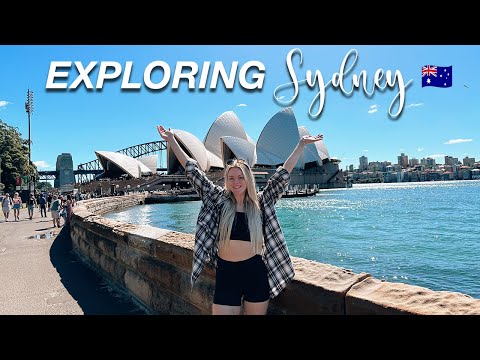 Sydney Australia travel vlog 🇦🇺 Bondi beach, Sydney harbour & exploring Manly beach☀️