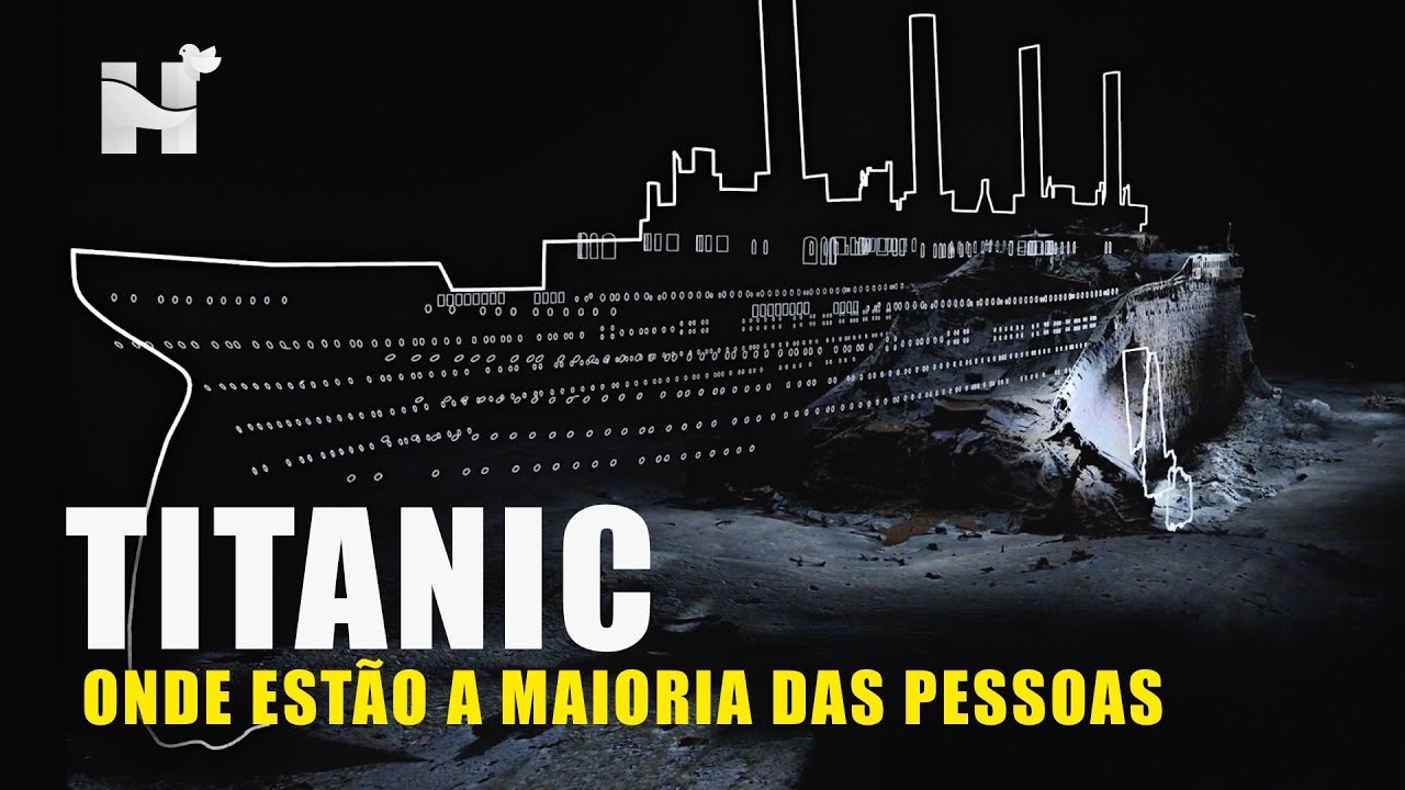 Drone subaquático entrou no Titanic -- e descobriu a terrível história da traseira do navio!