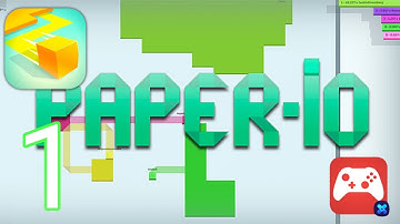 Paper.io - Gameplay Walkthrough Getting Good Part 1 (iOS,Android)