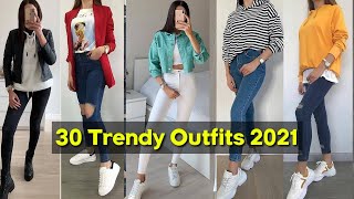 Fashion trends for 2021 | Lookbook | Casual outfits | #style #usa #girl #fashion #2021 (part 10)