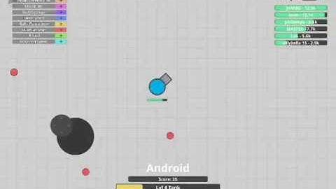 Deep.io:Tanks Diep-Android HD Gameplay