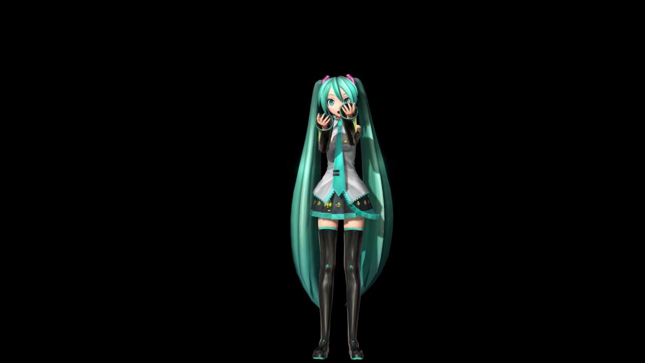 MMD Hologram Ready - Melt 「メルト」 - Hatsune Miku 初音ミク