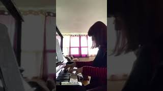 Video thumbnail of "“Lola”  The Kinks - 1970 .... piano cover by Michelle B 😍🎼🎹🎵🎶"