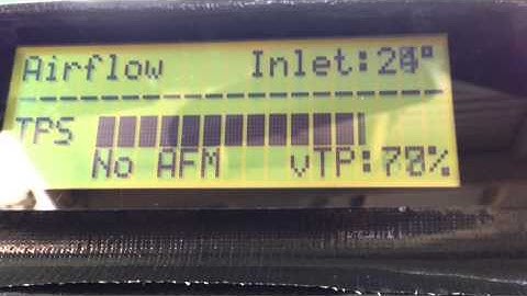 Miata MX5 LCD driver info display (testing) Arduino Microcontroller