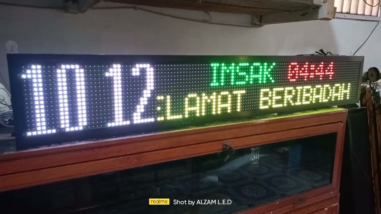 Khalifah JWS P10RGB 1x4 PANEL BALOK