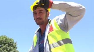 Şuşada Tikintidə Işləyən Ustalar Danışdılar Çox Qürurluyuq Qalada Böyük Inşaaat Işləri Gedir