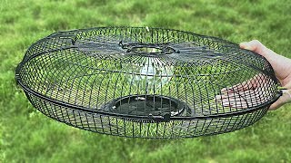 How to make a fish trap from Electric Fan Guard