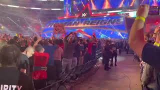 Roman Reigns Wrestlemania 38 Entrance