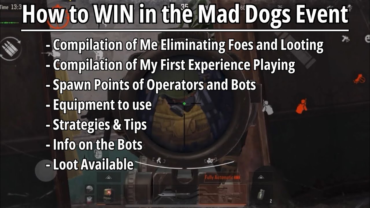 How to WIN the MAD DOGS EVENT | Arena Breakout - YouTube