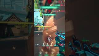 ACE : Blue Gaia's Vandal does make you feel like Demon1😗.    #valorantaces #valorant